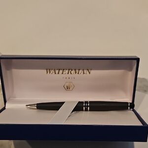 Waterman Black Ballpoint Pen
